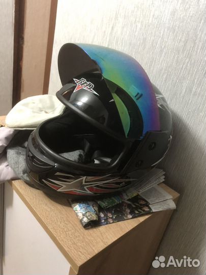 Шлем на мотоцикл(обмен на руль для пк)