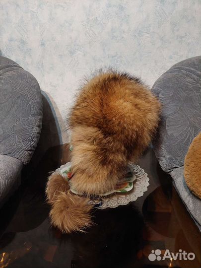 Шапка шлем для девочки 54 56 енот