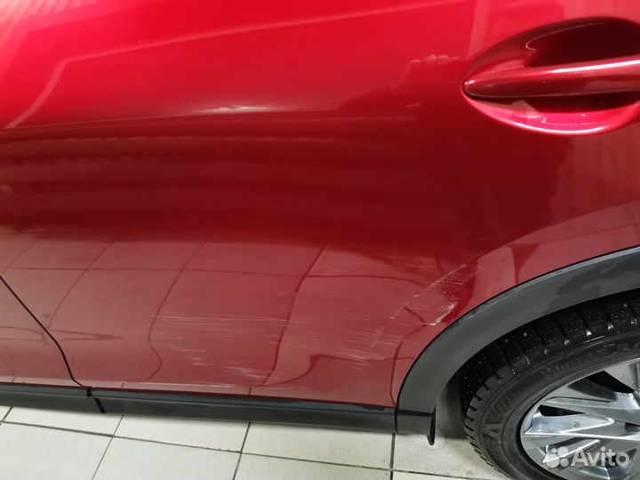 Дверь задняя лев. Мазда сх-5