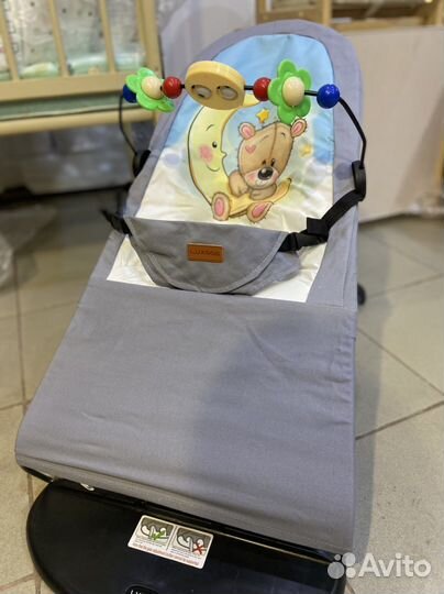 Шезлонг детский luxmom