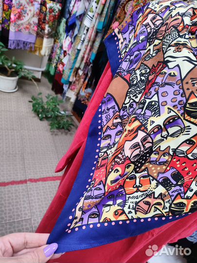 Шелковый платок