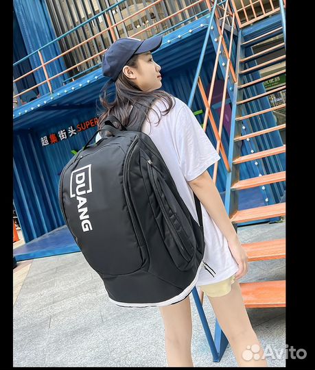 Рюкзак спортивный черный