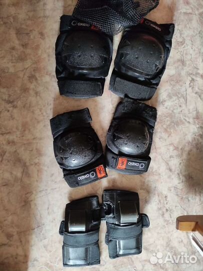 Роликовые коньки с защитой 40