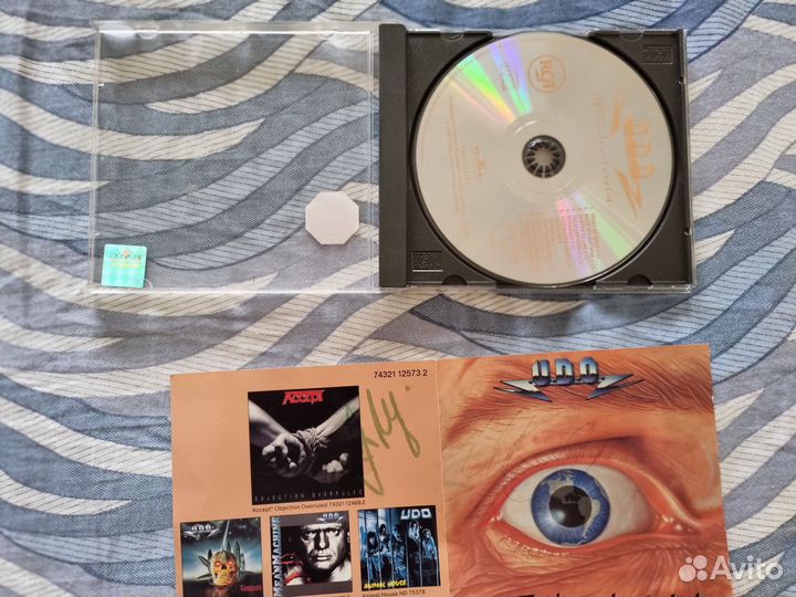 CD с автографом UDO