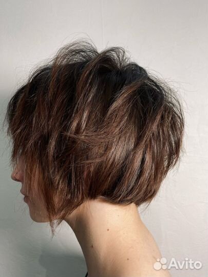 Сложное окрашивание колорист стрижки блонд