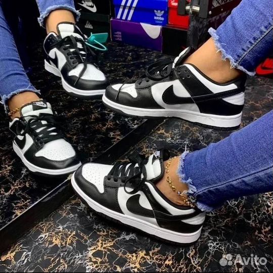 Кроссовки Nike Dunk Black White