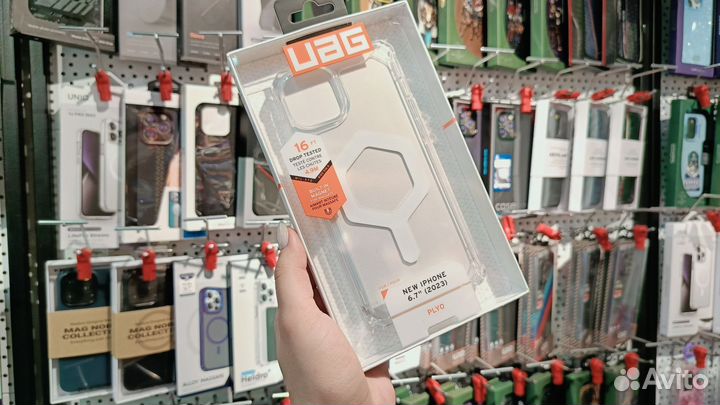 Оригинальный чехол UAG для iPhone 15 Plus MagSafe