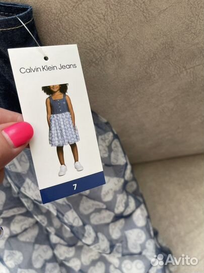 Платье детское calvin klein