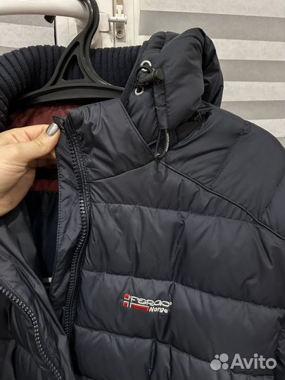 Пуховик зимний мужской 4XL