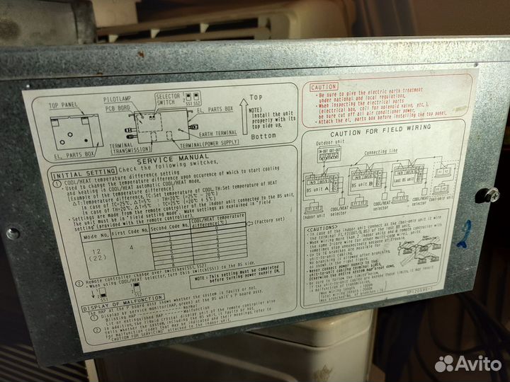 Блок распределитель daikin bsvq100MAV1