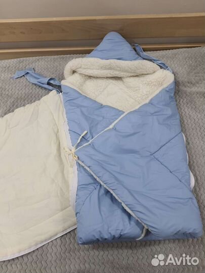 Конверт зимний на выписку