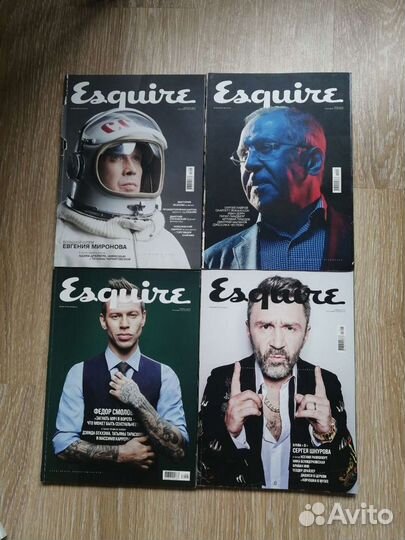Журналы esquire 15 штук