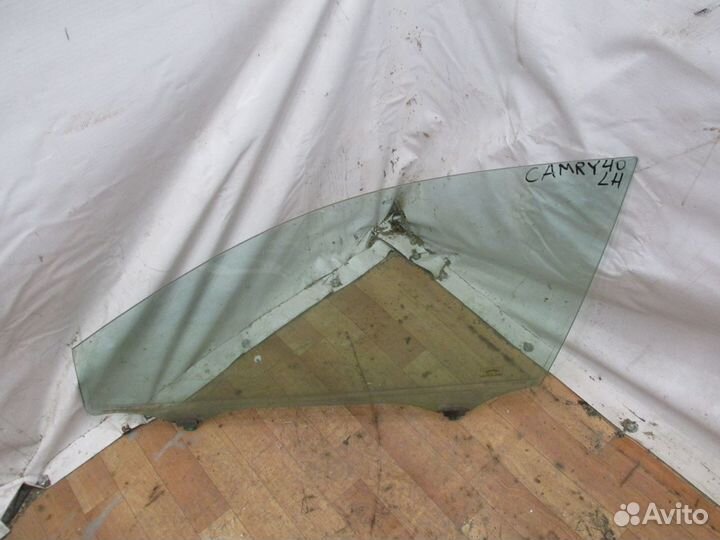 Camry V40 2006-2011 Стекло двери передней левой