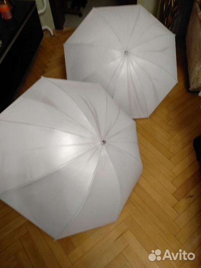 Студийные зонты, стойка,и зеркало