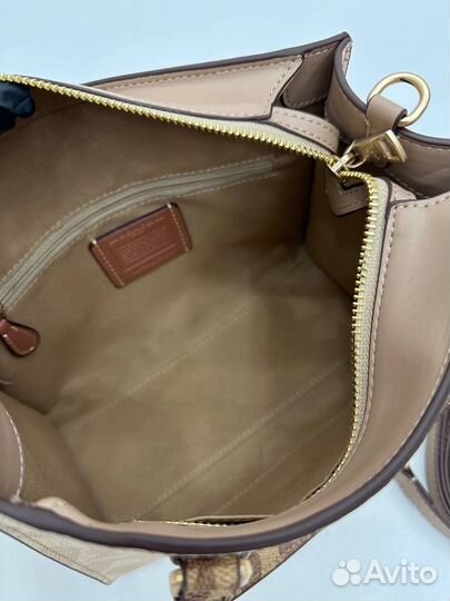 Сумка Coach Maggie Натуральная кожа/канва