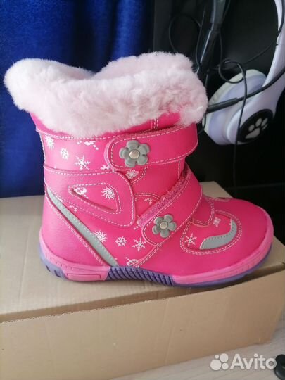 Ботинки детские новые зима