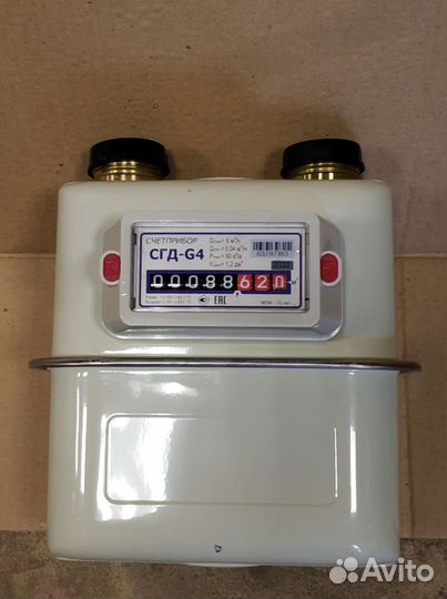 Газовый счетчик новый