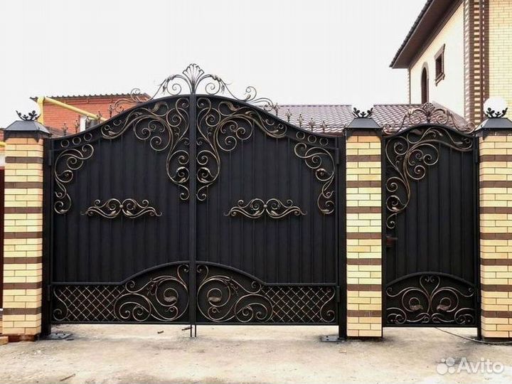 Ворота распашные