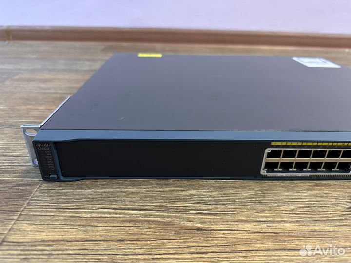 Коммутатор Cisco WS-C2960S-24PS-L гигабитный PoE