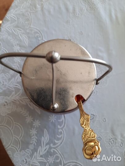 Сахарница цветное стекло СССР