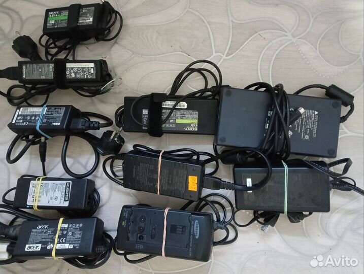 Блоки питания зарядки для ноутбуков