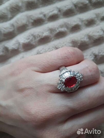 Серебряное кольцо р.16