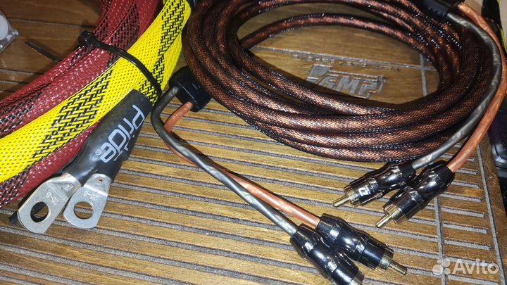 Комплект проводов для усилителя 4Ga 25mm2