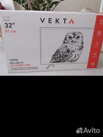 Телевизор vekta 32