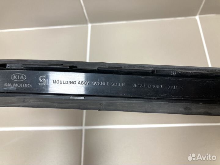 Молдинг стекла левый Kia Optima 2015-2017 г.в