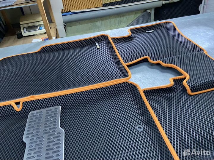 Ева Коврики Эва/Eva с бортами 3D