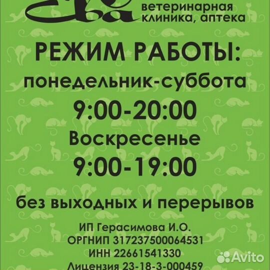 Ветеринарная клиника и аптека