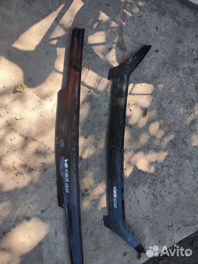 Мухобойка на капот приора и 2109