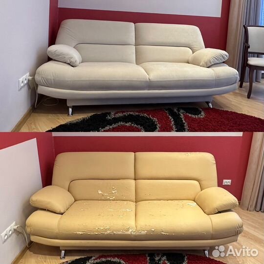 Перетяжка мягкой мебели