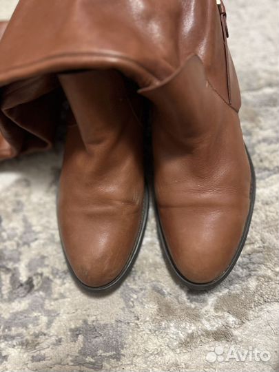 Сапоги женские натуральная кожа 39 размер
