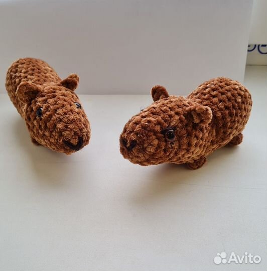 Мягкая игрушка капибара