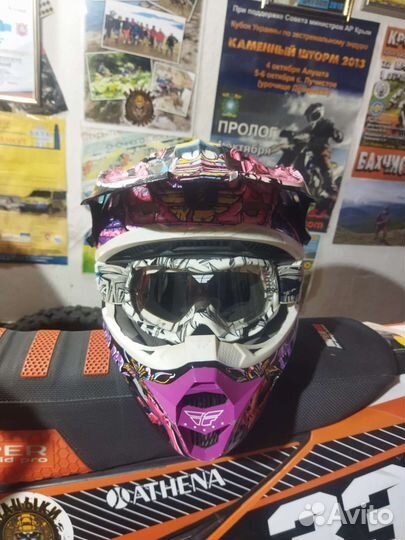 Шлем детский для квадроцикла мото