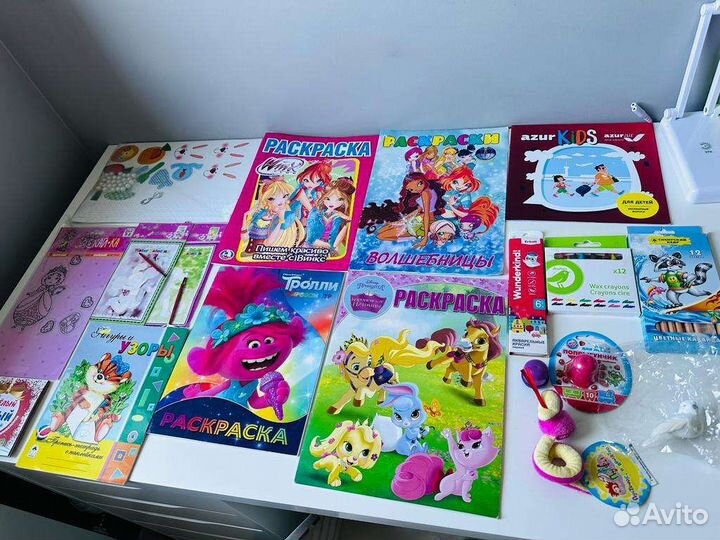 Наборы для творчества для девочки новые раскраски