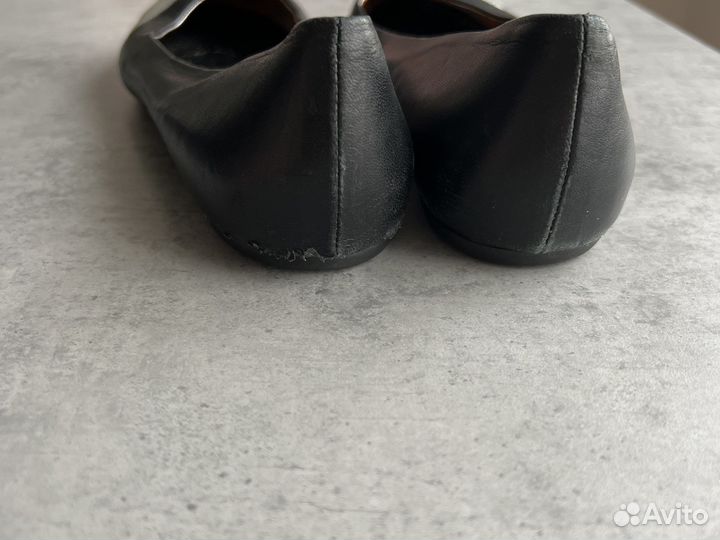 Балетки натуральная кожа 38