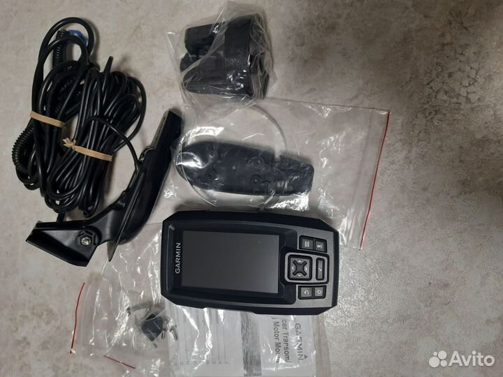 Эхолот Garmin striker plus 4cv с датчиком GT-20