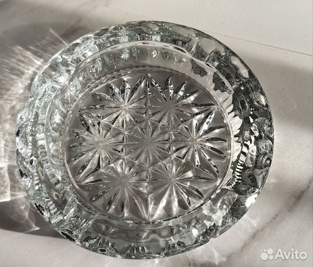 Хрустальные пепельницы СССР