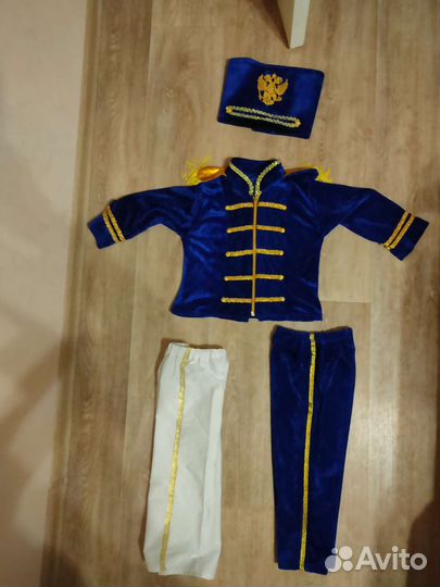 Костюм гусара солдата 104