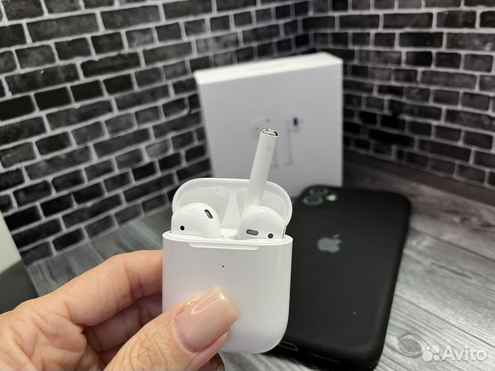 Airpods 2 беспроводные наушники