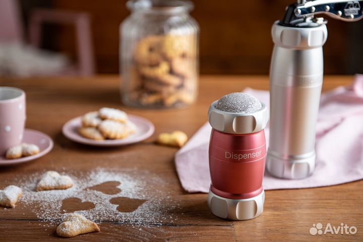 Сито для просеивания муки Marcato Dispenser Rosa