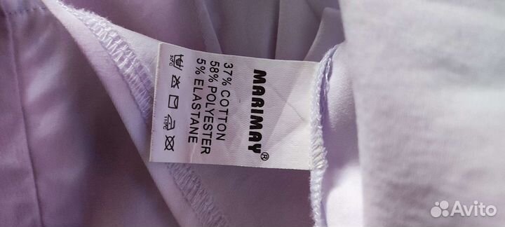 Рубашка блузка белая