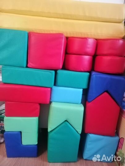 Большой мягкий конструктор