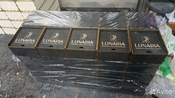 Коробки деревянные