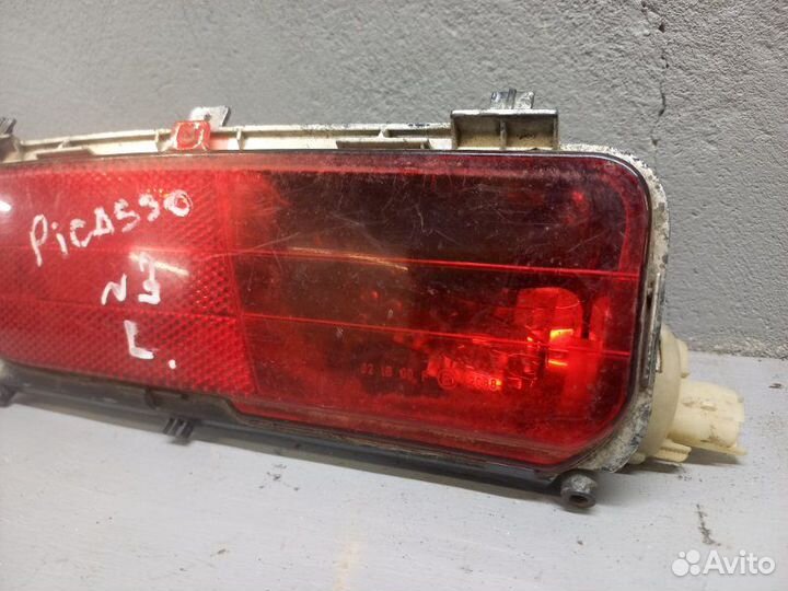 Фонарь противотуманный задний левый Citroen