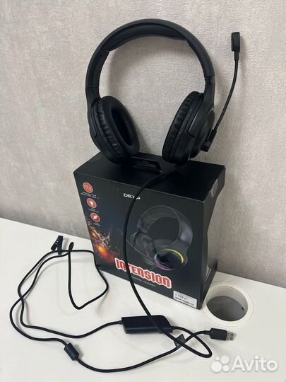 Проводная гарнитура Dexp Entenslon