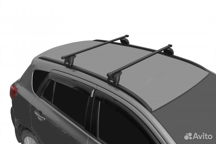 Багажник на крышу Lux бк2 сталь