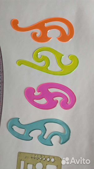 Лекала портновские, швейная линейка